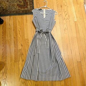 Lafayette 148 linen midi dress